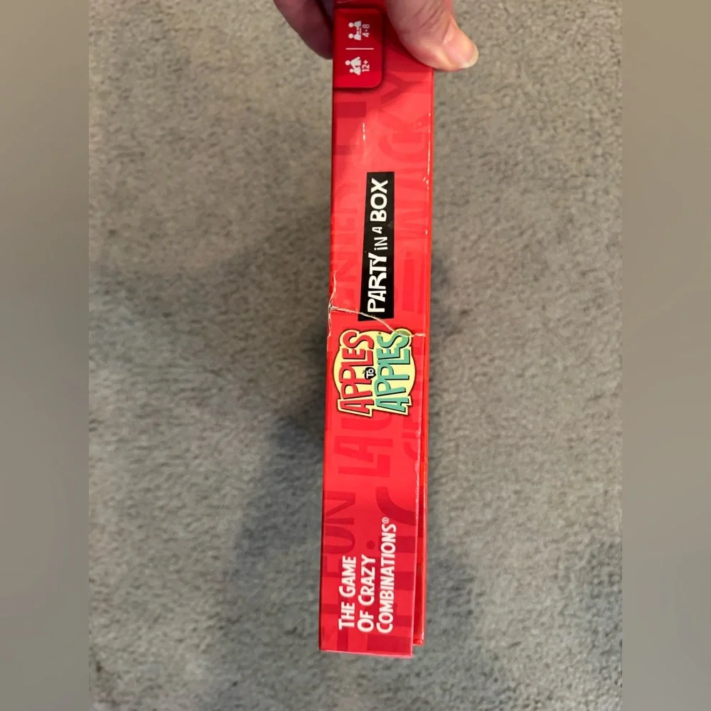 Apples to Apples Party Box Game - Complete & 5 Unopened Card Packs